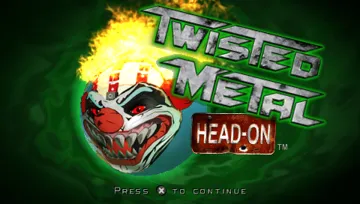 Twisted Metal - Head-On (EU) screen shot title